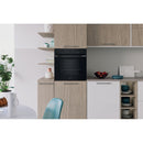 Indesit IO 233 B UK Single Electric Oven - Black