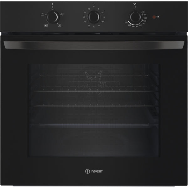 Indesit IO 233 B UK Single Electric Oven - Black