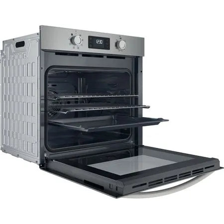 Indesit IO 253 X UK Single Electric Oven - Stainless Steel