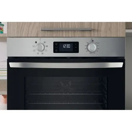 Indesit IO 253 X UK Single Electric Oven - Stainless Steel