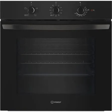 Indesit IO 232H B UK Single Electric Oven - Black