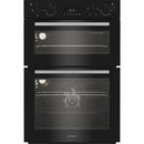 Indesit DII 10D B Double Electric Oven - Black