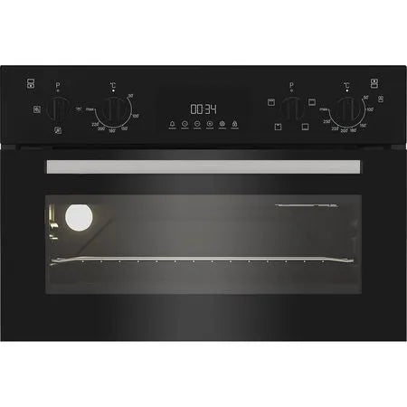 Indesit DII 10D B Double Electric Oven - Black