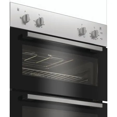 Indesit DII 10N S Double Electric Oven - Silver
