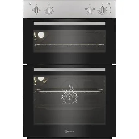 Indesit DII 10N S Double Electric Oven - Silver