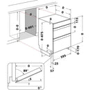 Indesit DUI 12D IX Double Electric Oven - Stainless Steel