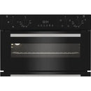 Indesit DUI 10D B Built Under Double Electric Oven - Black