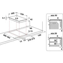 Indesit IRD 2030 B 30cm Domino Ceramic Hob - Black