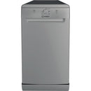 Indesit IN2FE10CS90SUK F/S 10 Place Slim Dishwasher - Silver
