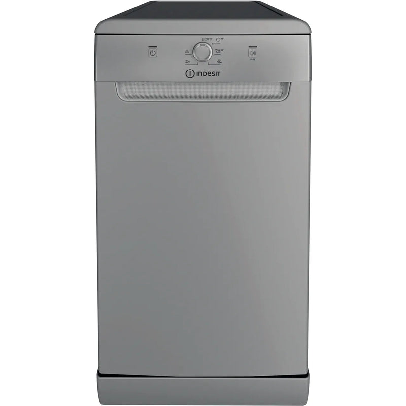 Indesit IN2FE10CS90SUK F/S 10 Place Slim Dishwasher - Silver
