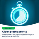 Indesit IN2FE10CS90WUK F/S 10 Place Slim Dishwasher - White