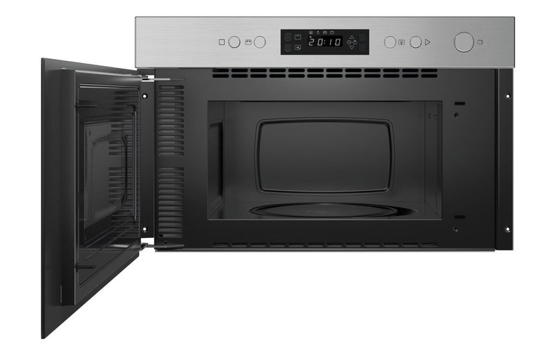 Indesit IM K12 XUK B/I 750W Microwave & Grill - Stainless Steel