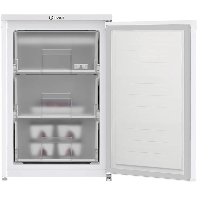Indesit I55Z1 112W UK F/S Low Frost Under Counter Freezer - White