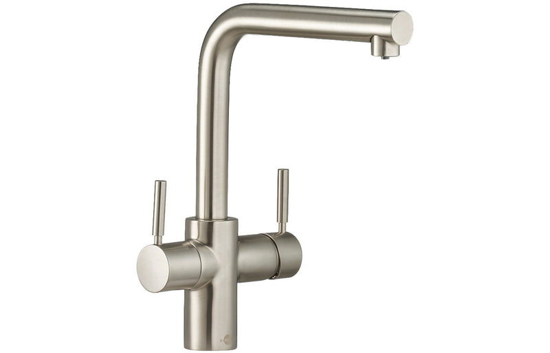 InSinkErator 3N1 L Shape Tap Neo Tank & Filter Pack - Brushed Steel