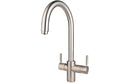 InSinkErator 3N1 J Shape Tap Neo Tank & Filter Pack - Brushed Steel