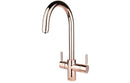 InSinkErator 3N1 J Shape Tap Neo Tank & Filter Pack - Rose Gold