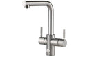 InSinkErator 4N1 L Shape Tap Neo Tank & Filter Pack - Brushed Steel