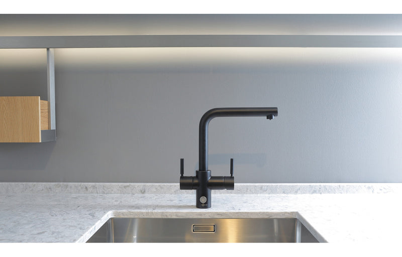 InSinkErator 4N1 L Shape Tap Only - Velvet Black