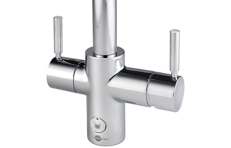 InSinkErator 4N1 J Shape Tap Neo Tank & Filter Pack - Brushed Steel