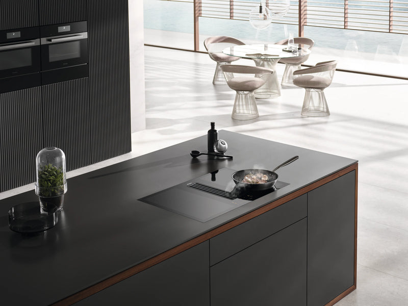Miele KMDA 7476 FL 80cm Venting Induction Hob - Black