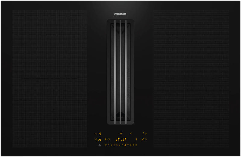 Miele KMDA 7476 FL 80cm Venting Induction Hob - Black