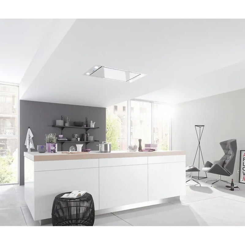 Miele DA 2808 90cm Ceiling Hood - Brilliant White