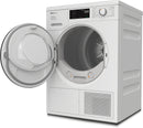 Miele TEF 765 WP F/S 8kg Heat Pump Condenser Dryer - White