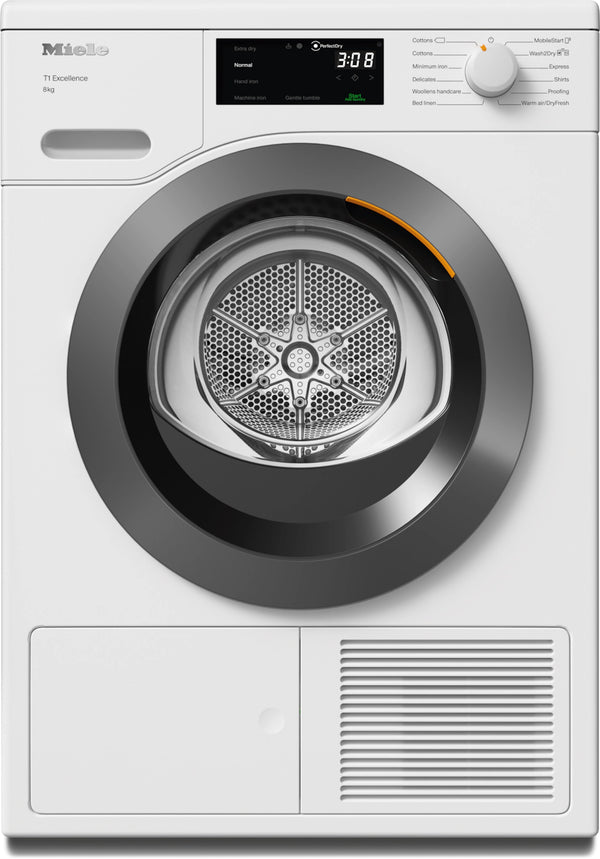 Miele TED 265 WP F/S 8kg Heat Pump Condenser Dryer - White