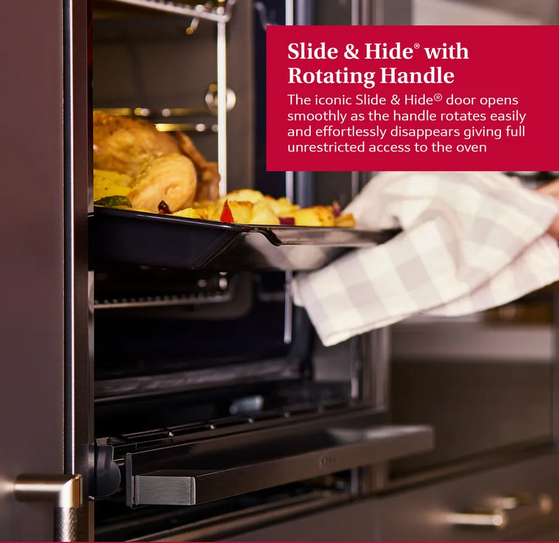Neff N50 B4ACF1AN3B Single Slide&Hide Electric Oven - Stainless Steel