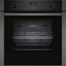 Neff N50 B3ACE4AG3B Single Slide&Hide Electric Oven - Graphite Grey