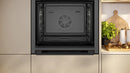 Neff N50 B3ACE4AG3B Single Slide&Hide Electric Oven - Graphite Grey