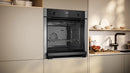 Neff N50 B3ACE4AN3B Single Slide&Hide Electric Oven - Stainless Steel
