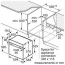 Neff N50 B1ACE4AG3B Single Electric Oven - Graphite Grey