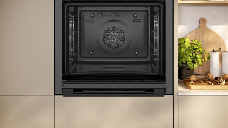 Neff N50 B6ACH7AG7B Single Slide&Hide Pyrolytic Oven - Graphite Grey