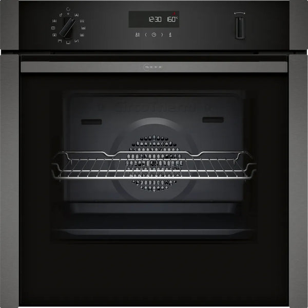 Neff N50 B6ACH7AG7B Single Slide&Hide Pyrolytic Oven - Graphite Grey
