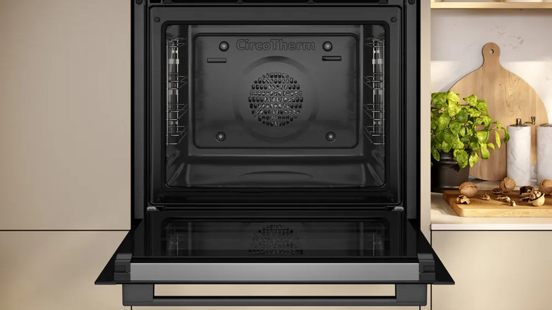 Neff N50 B2ACH7AG7B Single Pyrolytic Oven - Graphite Grey