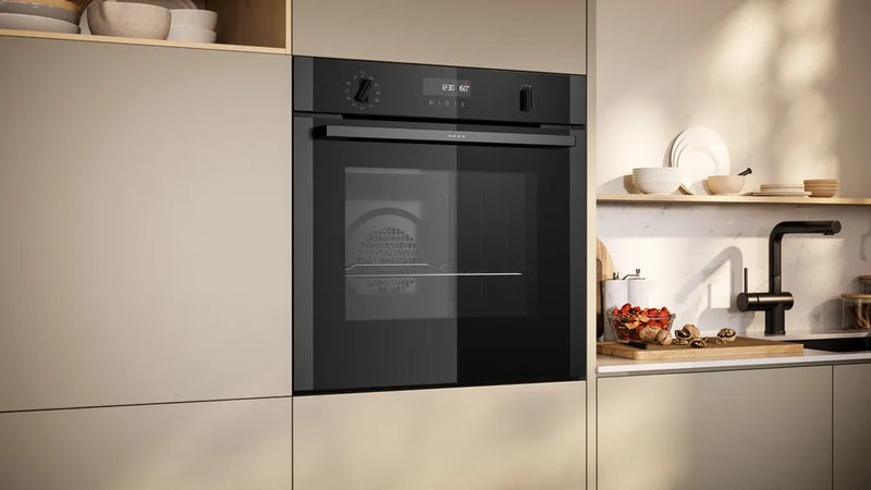 Neff N50 B2ACH7AG7B Single Pyrolytic Oven - Graphite Grey