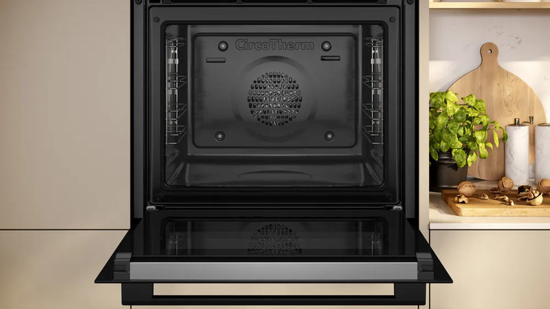 Neff N30 B2DCG7AK3B Single Pyrolytic Oven - Black