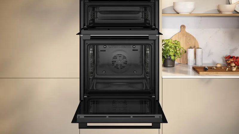 Neff N30 U1DCC0AK3B Double Electric Oven - Black