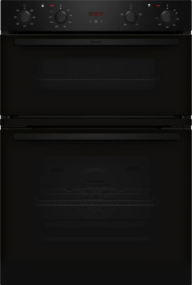 Neff N30 U1DCC0AK3B Double Electric Oven - Black