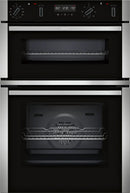 Neff N50 U2ACH7AN7B Double Pyrolytic Oven - Stainless Steel