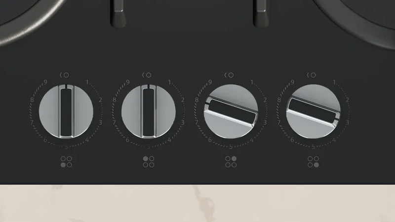 Neff N70 T26PIP4S0 60cm Gas Hob - Black
