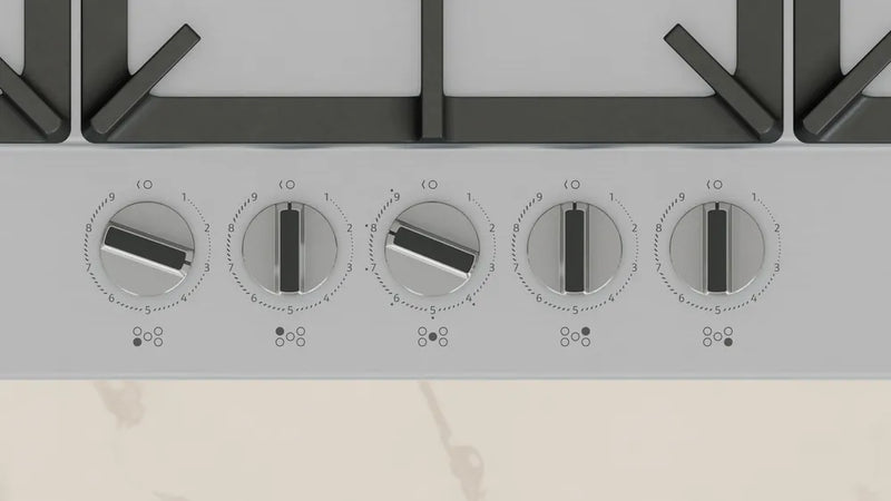 Neff N70 T29CIR8N0 90cm Gas Hob - Stainless Steel