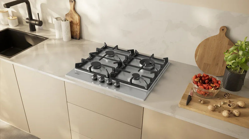 Neff N70 T26CIH8N0 60cm Gas Hob - Stainless Steel