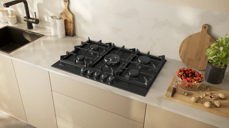 Neff N70 T27CIQ8S0 75cm Gas Hob - Black