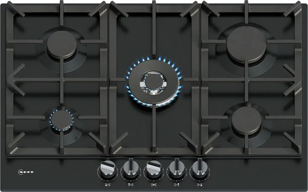 Neff N70 T27CIQ8S0 75cm Gas Hob - Black