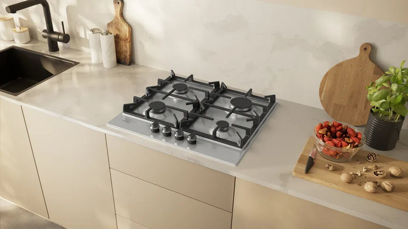 Neff N70 T26CIP8N0 60cm Gas Hob - Stainless Steel