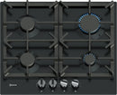Neff N70 T26CIP8S0 60cm Gas Hob - Black