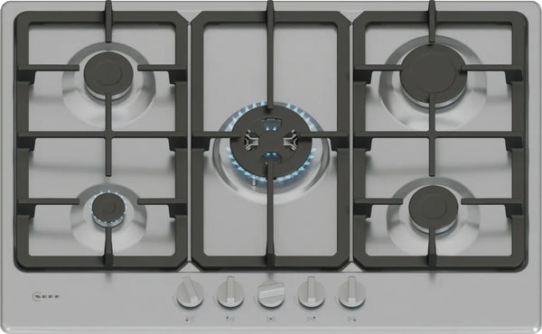 Neff N50 T27GKQ8N0 75cm Gas Hob - Stainless Steel
