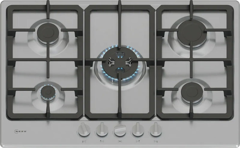 Neff N50 T27GKQ8N0 75cm Gas Hob - Stainless Steel